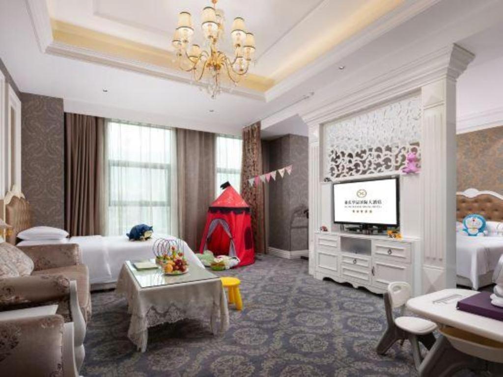 ฉงชิง ฮัวเฉิน อินเตอร์เนชันแนล โฮเต็ล Hotel ฉงชิ่ง ภายนอก รูปภาพ