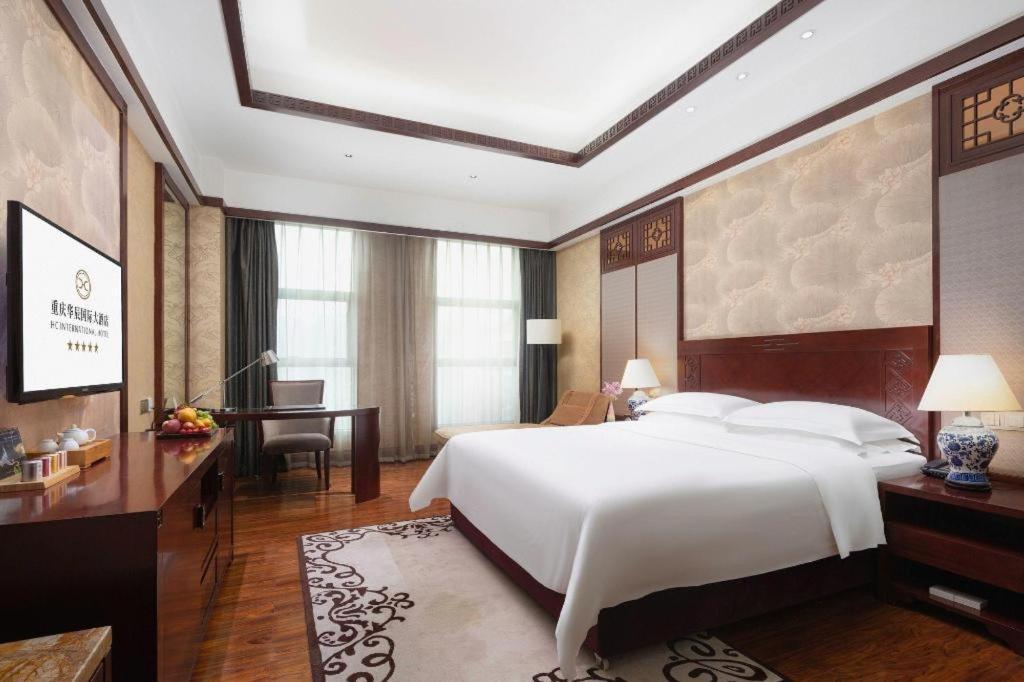 ฉงชิง ฮัวเฉิน อินเตอร์เนชันแนล โฮเต็ล Hotel ฉงชิ่ง ภายนอก รูปภาพ