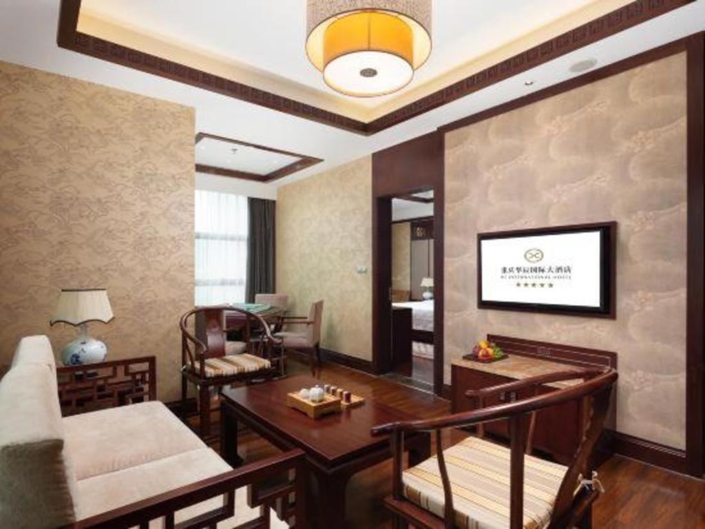 ฉงชิง ฮัวเฉิน อินเตอร์เนชันแนล โฮเต็ล Hotel ฉงชิ่ง ภายนอก รูปภาพ